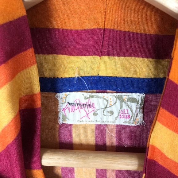 FREE PEOPLE BEACH COMBER PRINT COVER OS - Picture 6 of 6